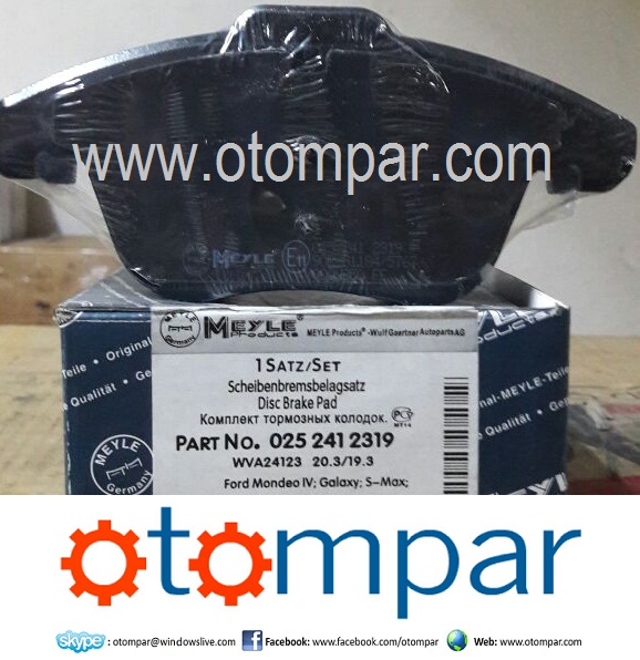 Ford Mondeo Front Brake Pads 6G91 12K021 A2A