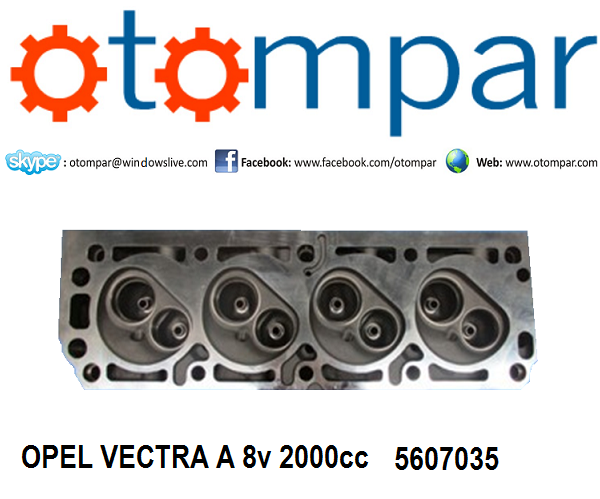 Opel Vectra Ascona Kadett Astra Calibra Omega 2.0 C20NE C20NEJ C20NEF X20SE Cylinder Head 5607035