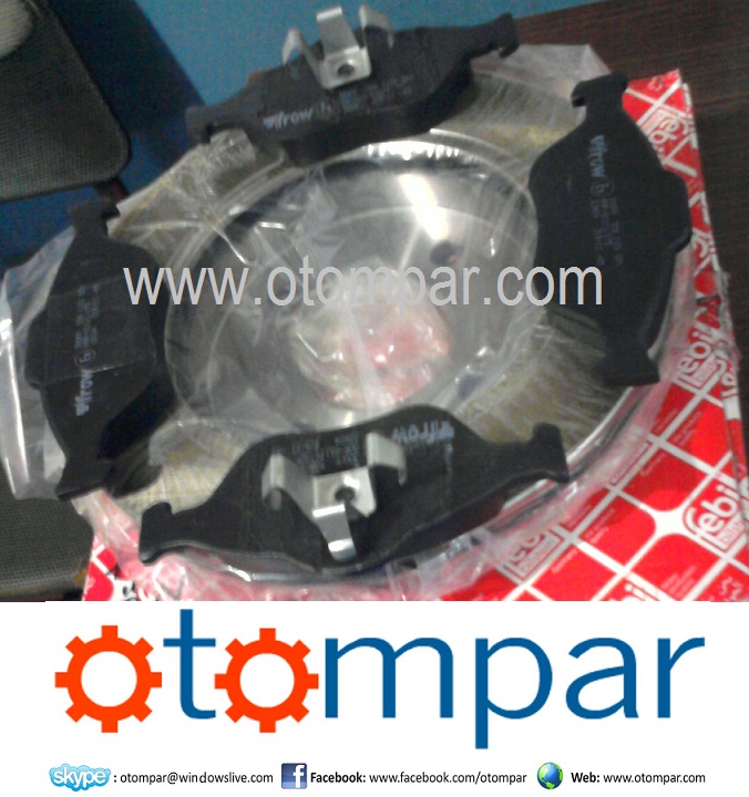 Ford Fiesta Brake Disc 96FX 1125 AB