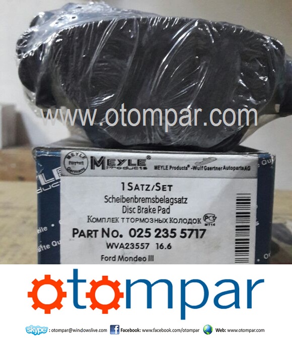 Ford Mondeo Rear Brake Pads 6G91 2M008 GD